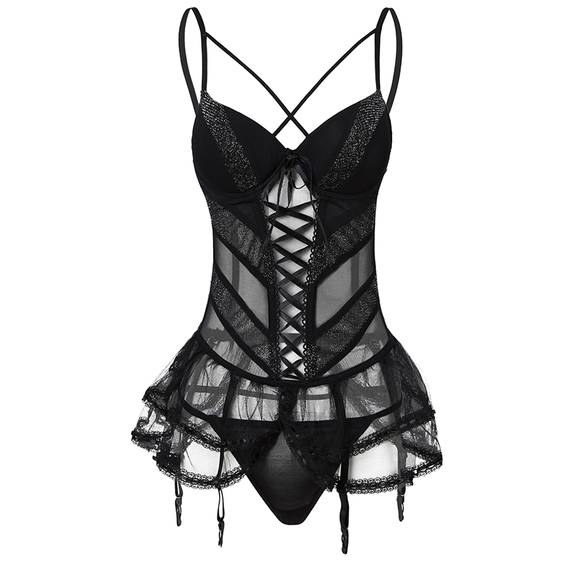 Title 3, Lace suspender nightdress