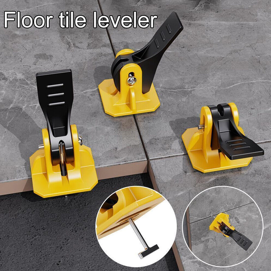 Tile Leveling System Kits Reusable Spacer Wall Floor Clips Tool Set UK — image 8
