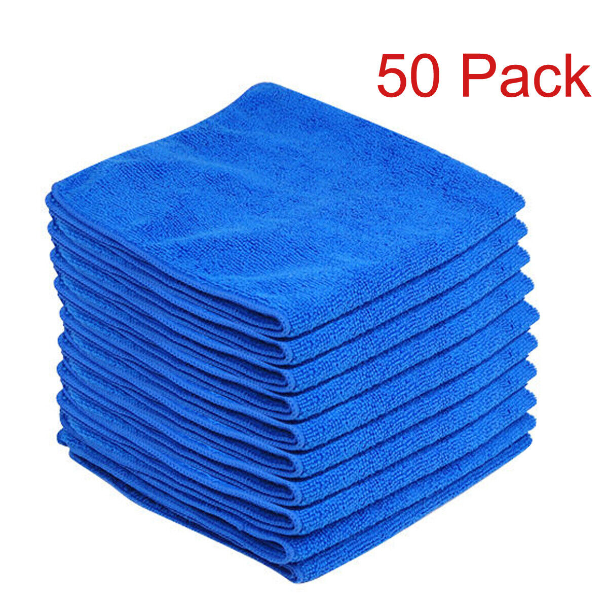 50X LARGE MICROFIBRE CLEANING AUTO CAR DETAILING SOFT CLOTHS TOWEL DUSTER WASH — image 9