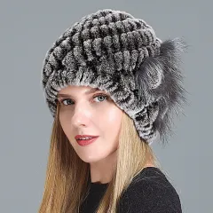 European And American Women's Fur Knitted Hats - 19Style - View 1