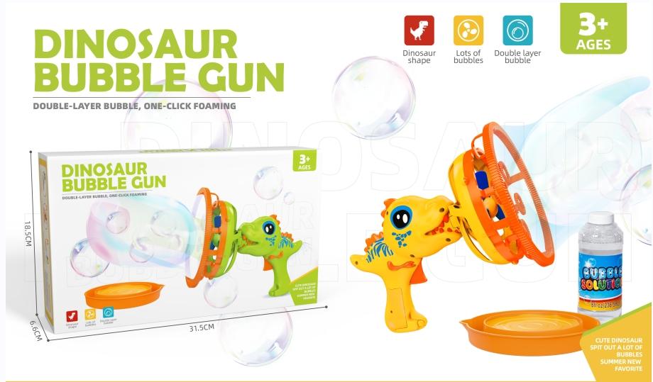Dinosaur Bubble GunUnleash A Storm Of Bubble-filled Fun. — foto 4