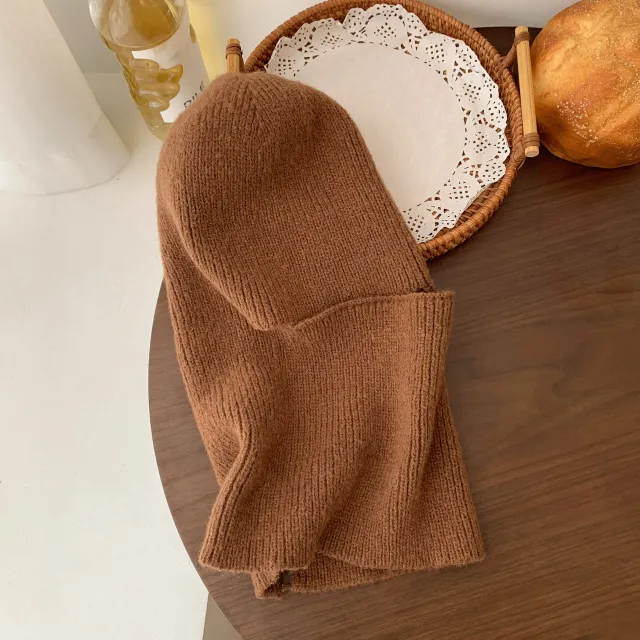 Wacky Ear Protector Bib Hatn Dark Coffee - Shop at LoveMi