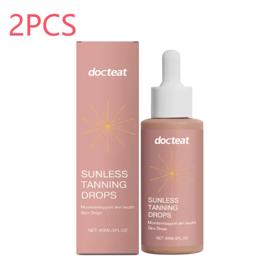 Herbal Sun Free Tanning Supplement Drops - 2Pcs