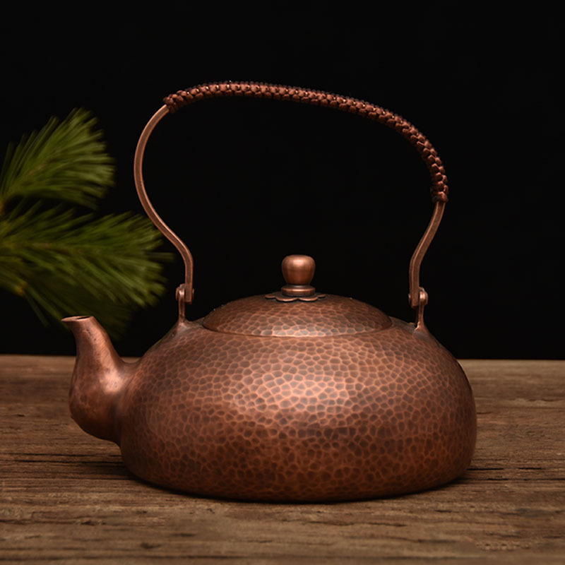 Title 2, Pure Purple Handmade Copper Kettle