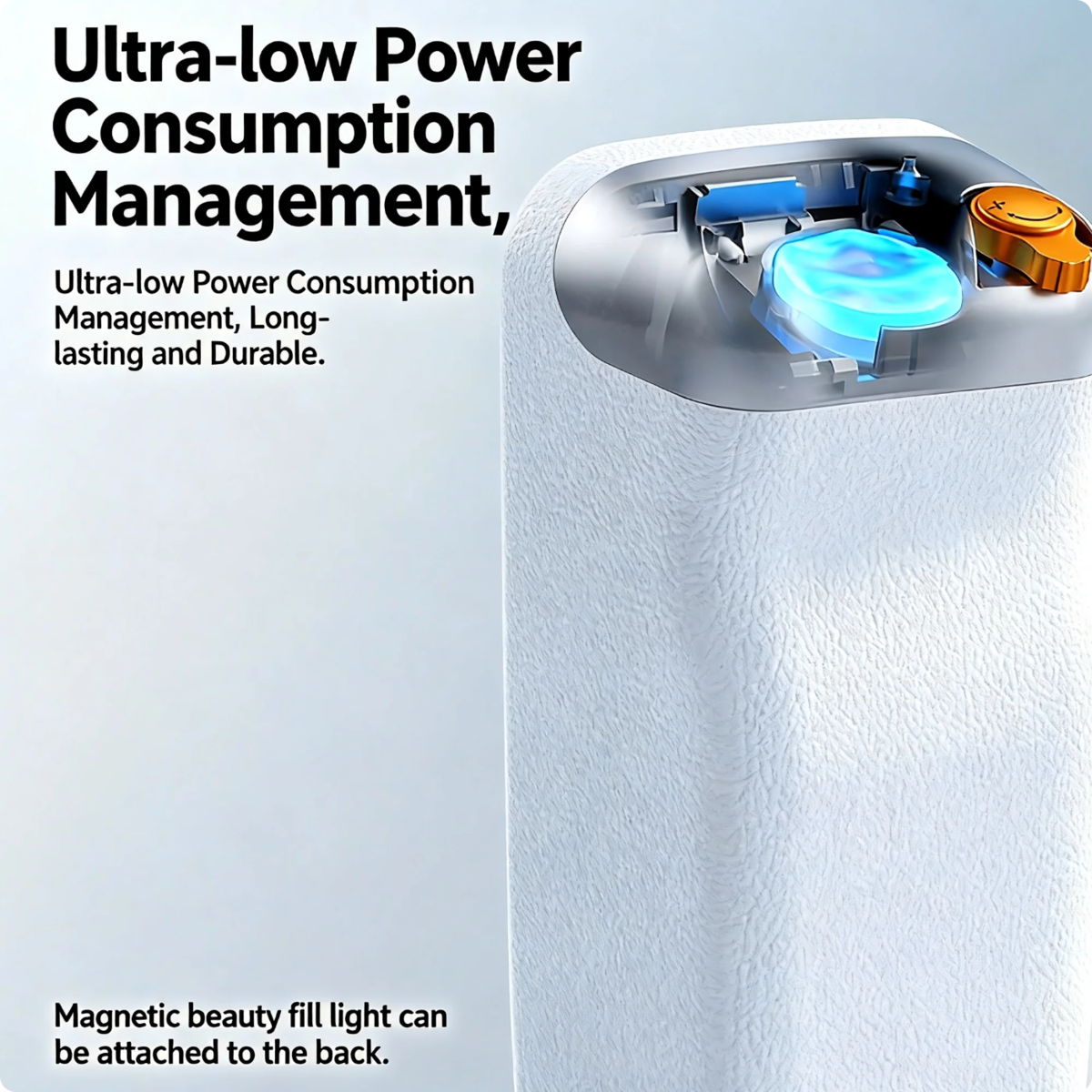 Magnetic Camera Grip Stabilizer With Wireless Remote, Ergonomic Anti-Shake Phone Handle Compatible With MagSafe, Zoom Control Portrait Landscape Switching, 109g Lightweight