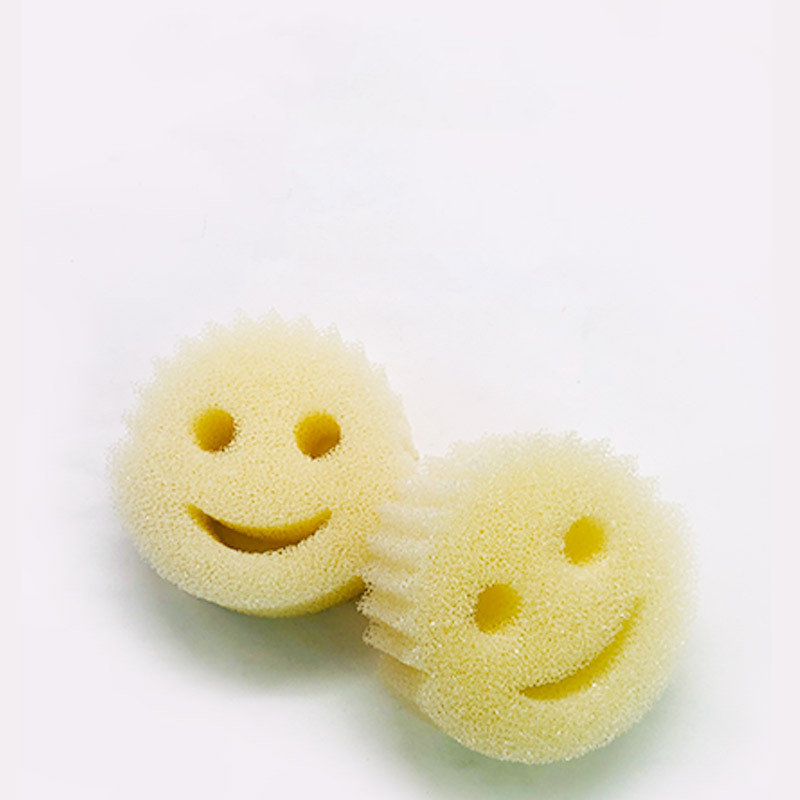 Title 6, Loofah Smiling Face Magic Clean Wipe Nettoyage ...