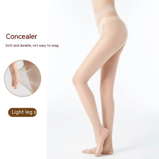 Women's Fashion Flesh Color Superb Fleshcolor Pantynose Bare Leg Skin - Shop at LoveMi