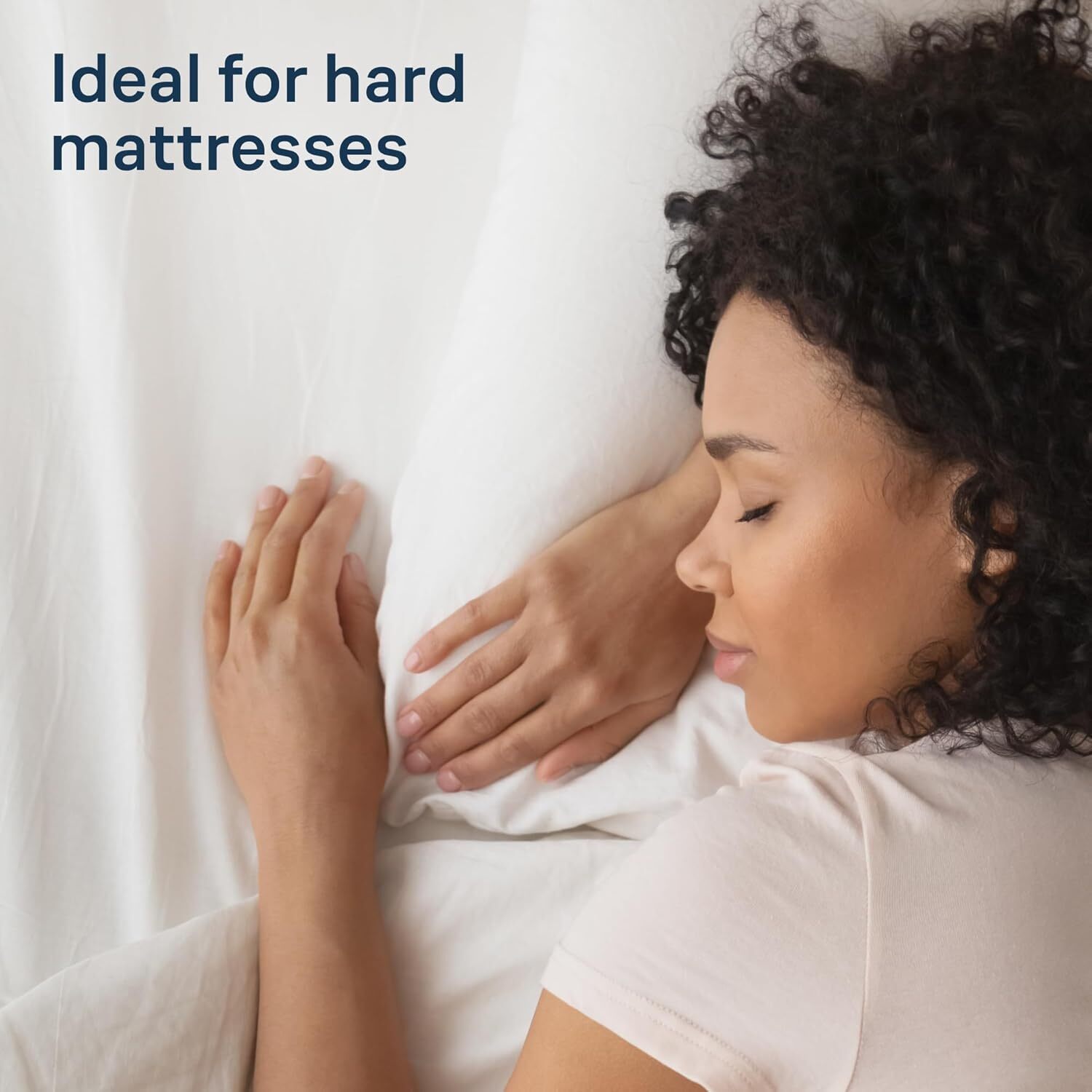 Luxury Mattress Topper Pillowtop Bedding Mat Pad Fitted Cover Underlay All Sizes