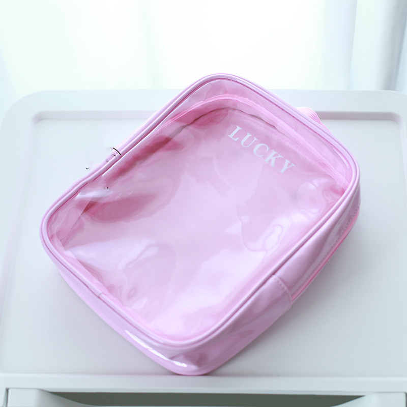 Title 4, Korean Style Transparent Bag Hanging Bag Carryi...