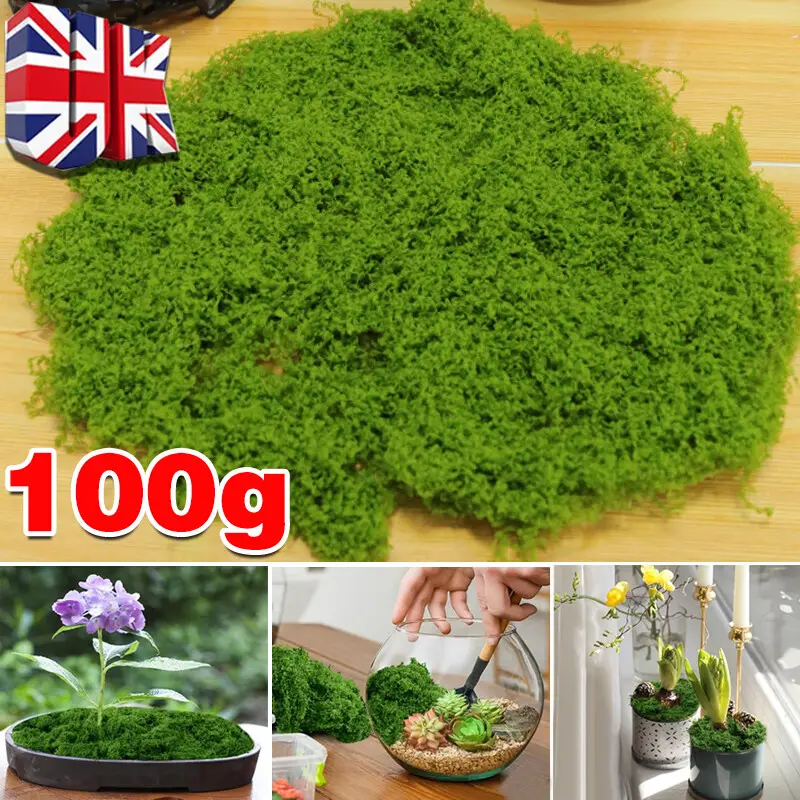 Artificial Green Moss Micro Landscape Fake Garden