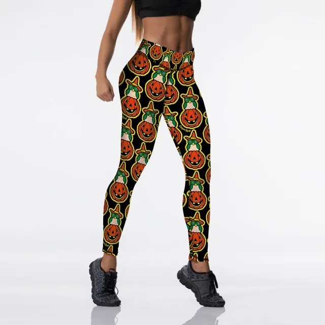 Women's Halloween Character Print Leggings Jk1126Color Xl - Shop at LoveMi