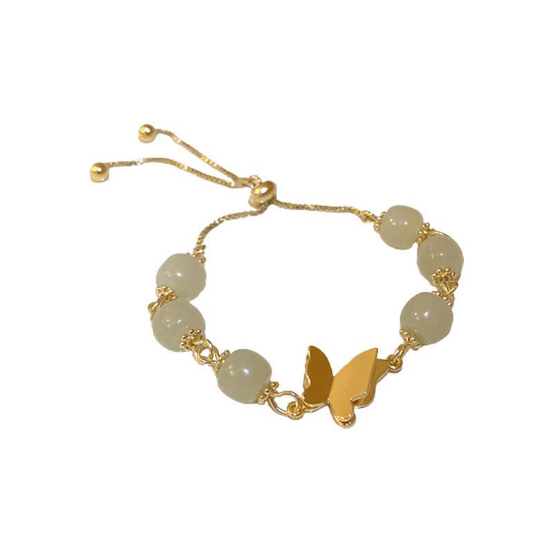 Korean Fashion Opal Butterfly Bracelet