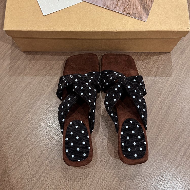 Cross Strap Wedge Sandals, picture 2 of 4