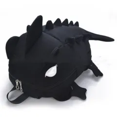 Creative Cartoon Backpack Women's Backpack - Black - View 1