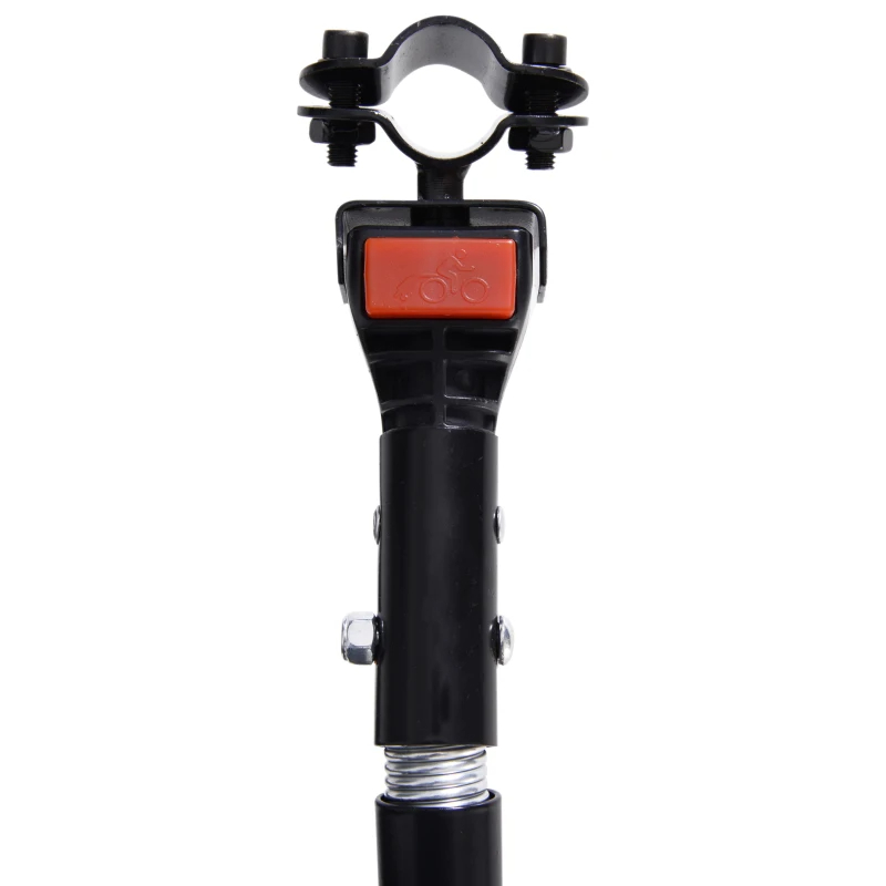 Foldable Bike Cargo Trailer Cart With Hitch, 88 Lbs. Capacity, Black