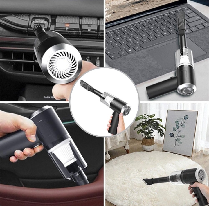 120W Cordless Handheld Vacuum Cleaner Small Mini Portable Car Auto Home Wireless thumbnail 4