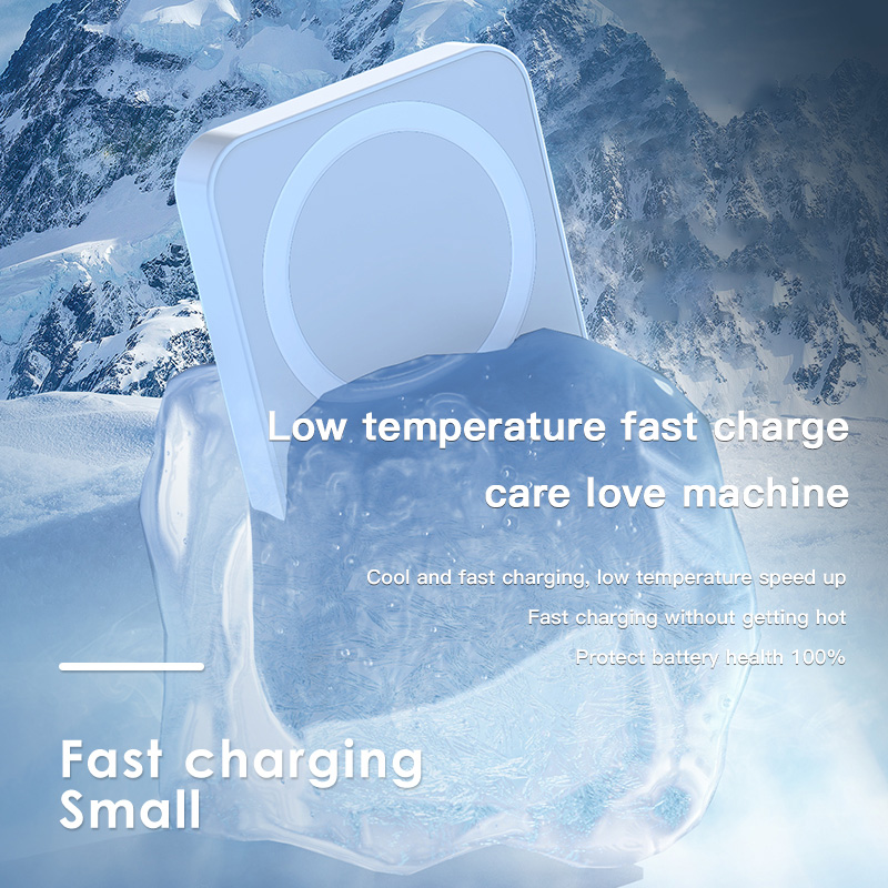 Mobile Wireless Magnetic Plastic Power Bank - Image 4