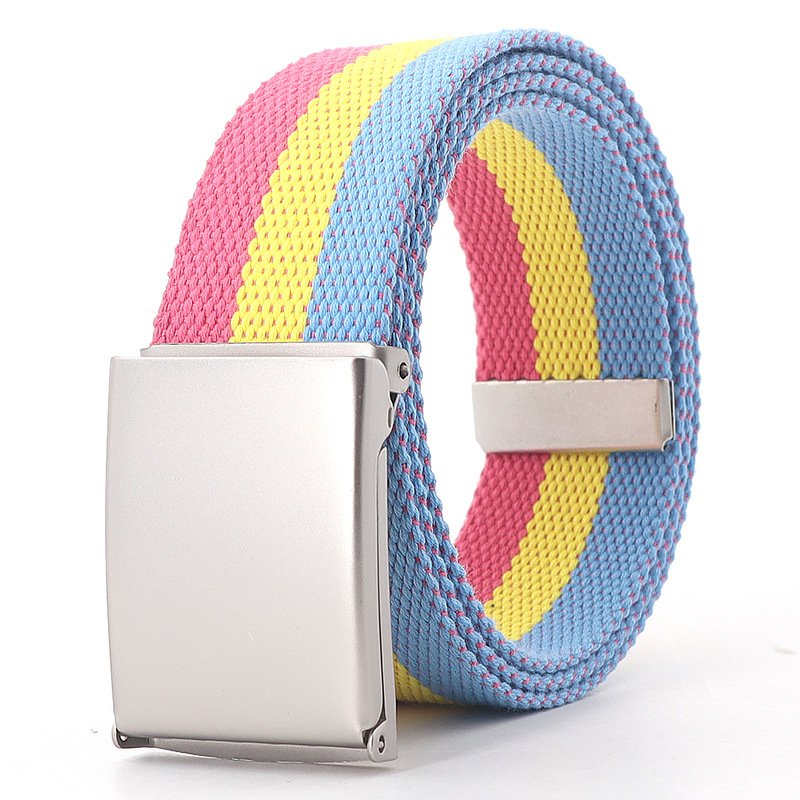 Title 7, Casual Ethnic Canvas Jeans Belt Teens