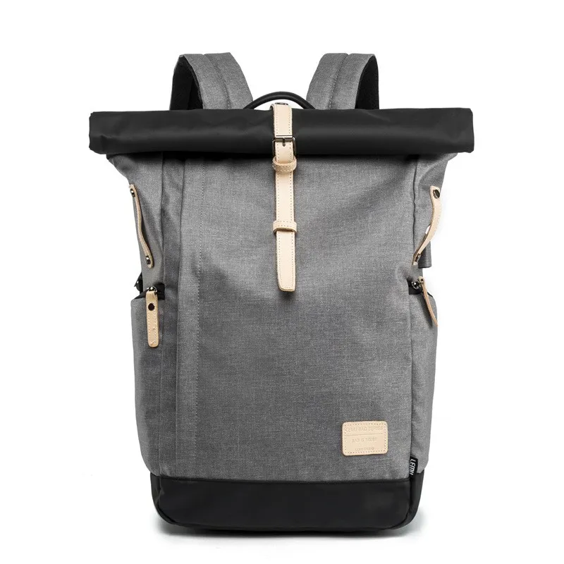 Men's Multi-functional Waterproof Backpack For Outdoor Travel - Grey