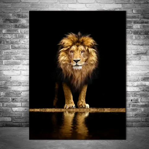 Canvas Animal Posters and Print Wall Decor