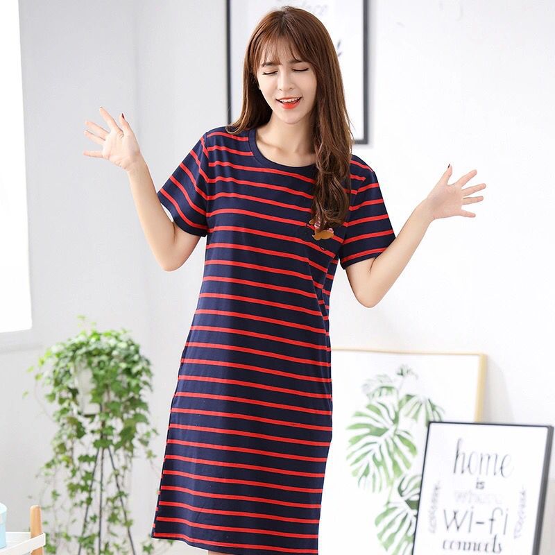 Title 12, Spring And Autumn Student Homewear Cute Thin Sh...