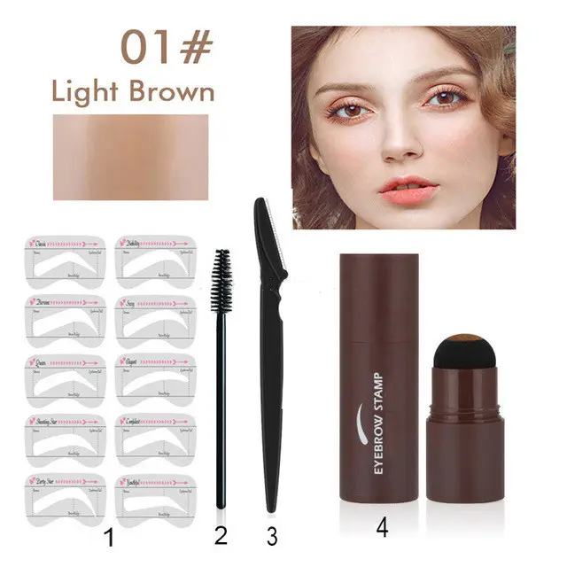 One Step Eyebrow Stamp Shaping Kit Eye