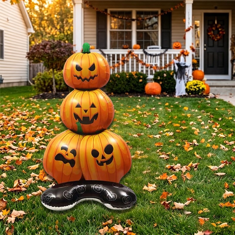 Halloween Inflatable Pumpkin Decoration Suitable For Indoor & Outdoor Decor — image 11