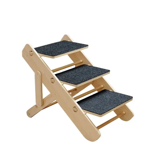 Adjustable Non Slip Pet Climbing Ladder
