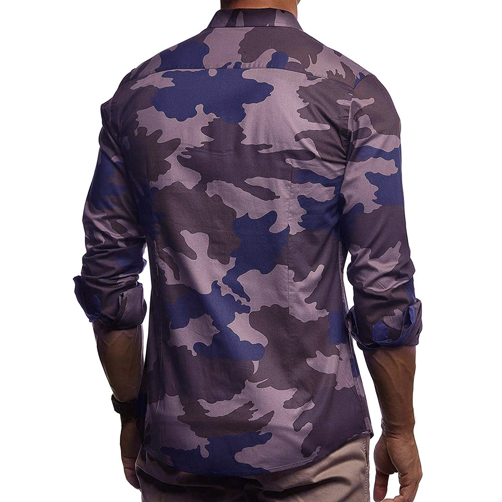 Title 10, Camisa camuflada masculina manga longa