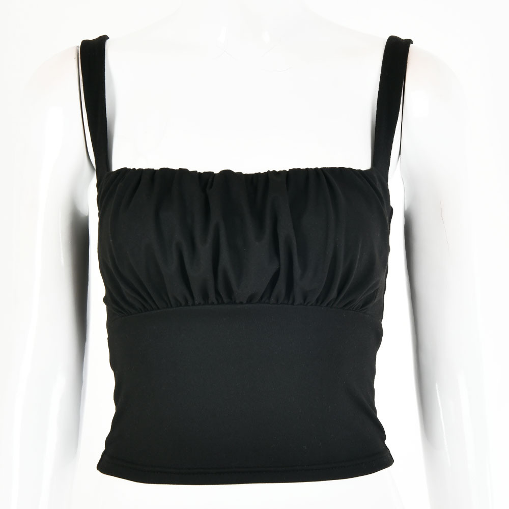 Title 11, French Pure And Sexy Pleated Top With Breasts