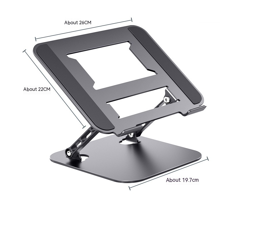 Laptop Double Arm Support Foldable And Portable Bracket - Image 8