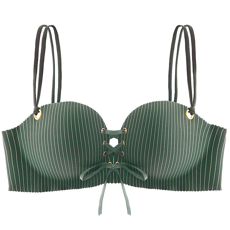 Title 1, Striped strap palm bra