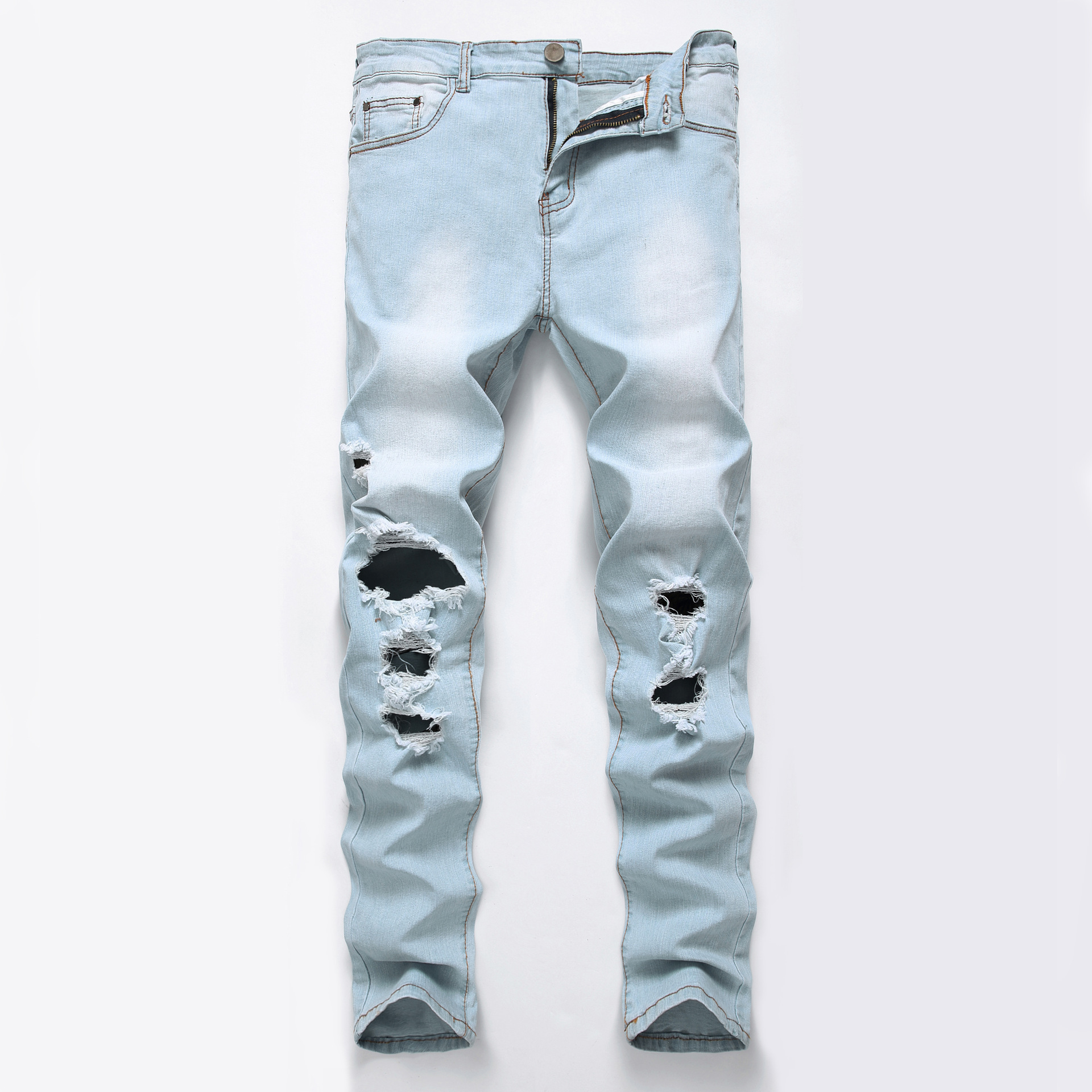 Title 3, Jeans ajustados de hombre, comercio exterior, l...