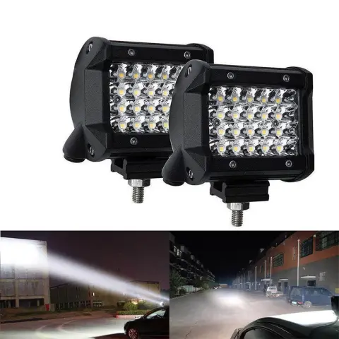 4 Row of Light Beads Highlighting Strip Lights 72W