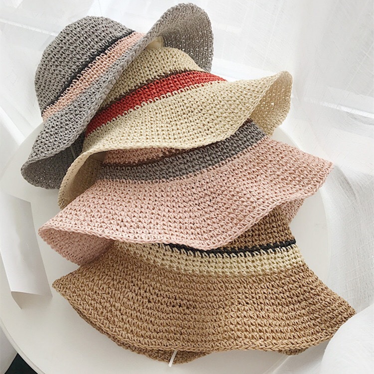 Shade Sunscreen Ladies Pot Straw  Hat