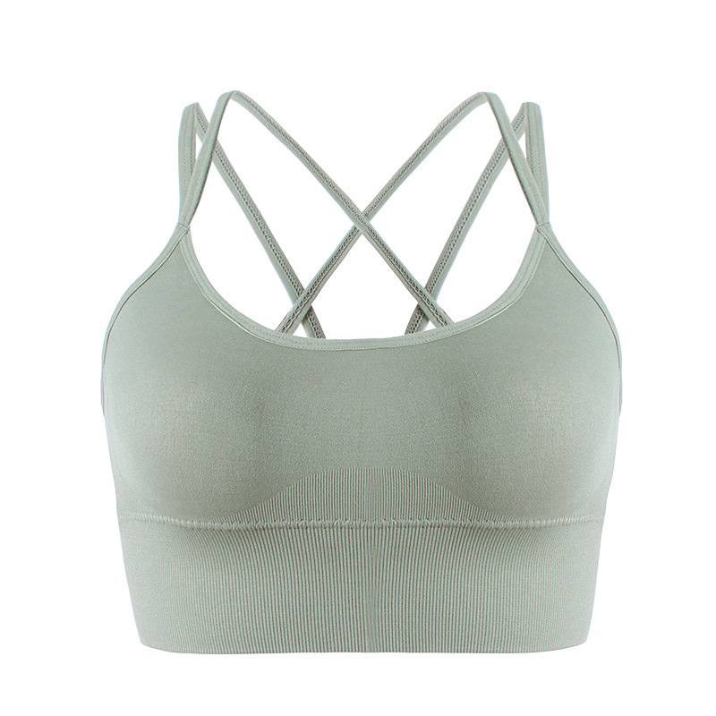 Title 1, Reggiseno sportivo da donna con ferretto, top t...