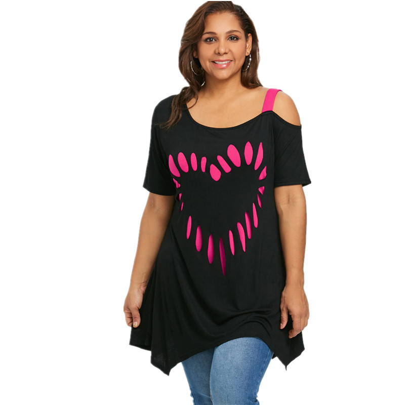 Title 5, Printed Love Top Women