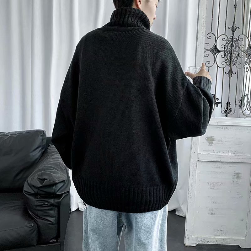 Knitted Bottoming Shirt Net Red Tide Brand High Collar Clothes