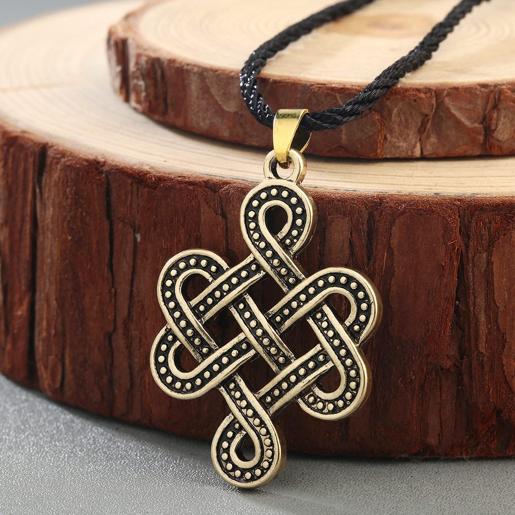 Celtic Knot Necklace Irish Knot Pendant Celtic Eternity