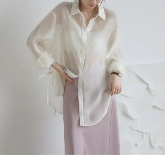 Overlay With Fairy Chiffon Top Shirt White - Shop at LoveMi
