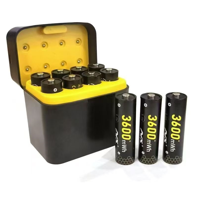 Battery Storage Case And Organiser With Battery Charge Tester