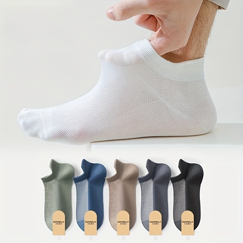 5 Pairs Of Men's Daily Socks - Picture 8 of 9
