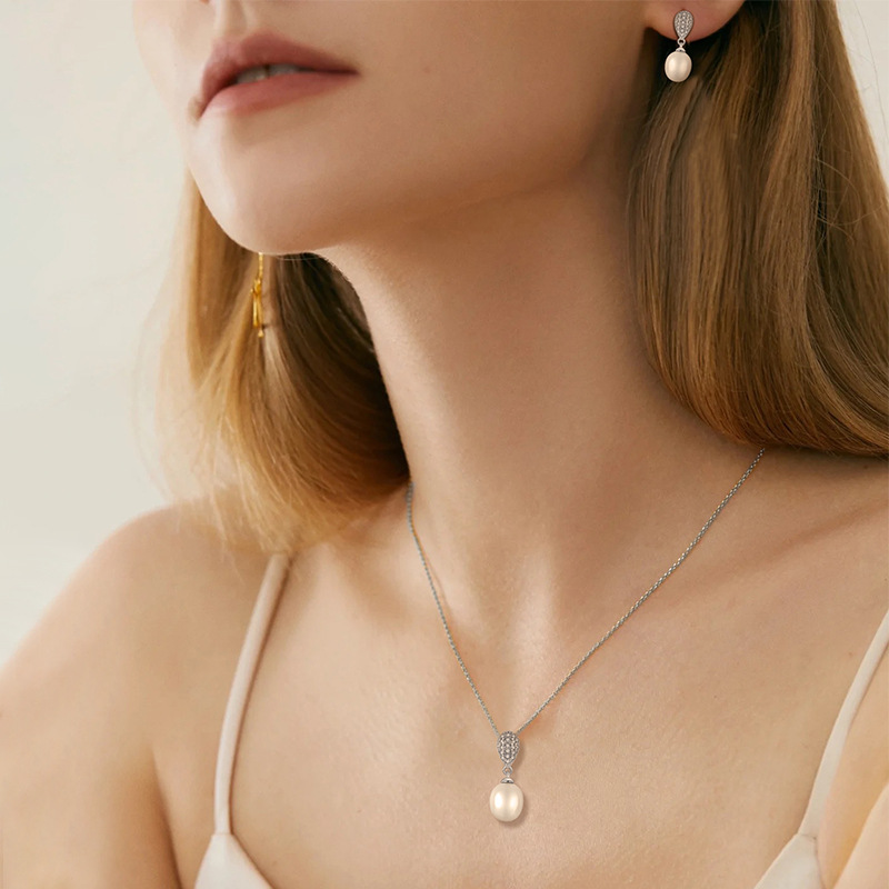 Title 5, Ensemble de bijoux en perles simples pour femmes