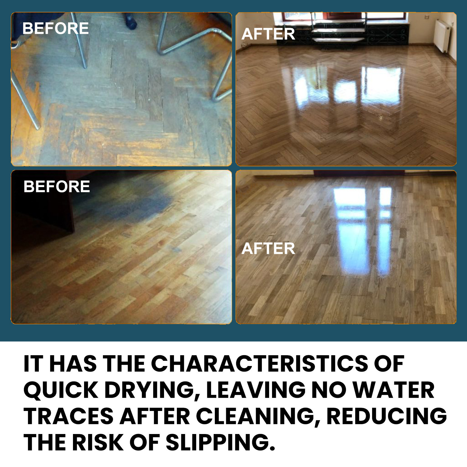 JAKEHOE Floor Cleaner, Household Floor And Tile Cleaner, Cleans, Shines, Removes Stains, Leaves Fragrance, Cleansing Liquid — view 5