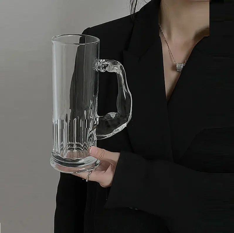 Large-capacity Frosted Handle High-value Glass