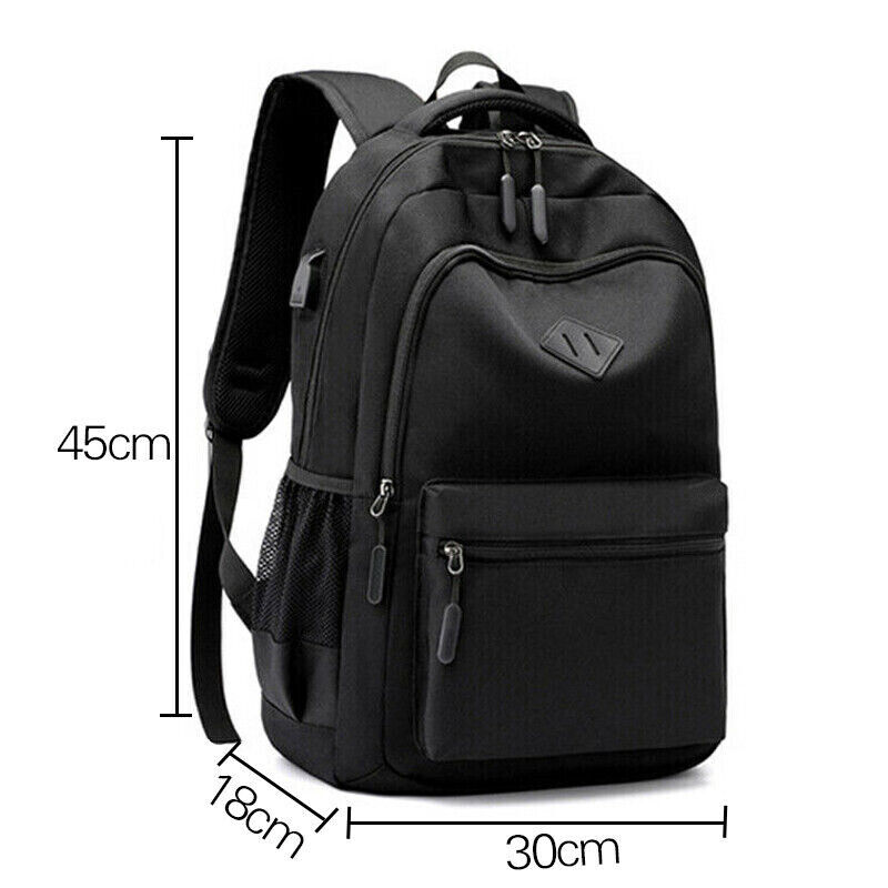 Men Women Boys Laptop Backpack Waterproof Large Mens Rucksack Travel School Bag — image 6