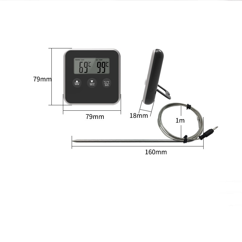 Title 3, Baked Oven Roast Electronic Food Thermometer