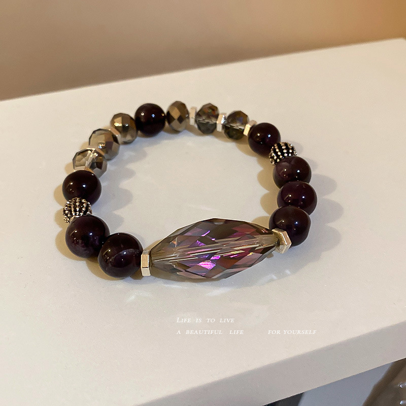 Crystal Geometric Bracelet Niche Retro Simple Lady