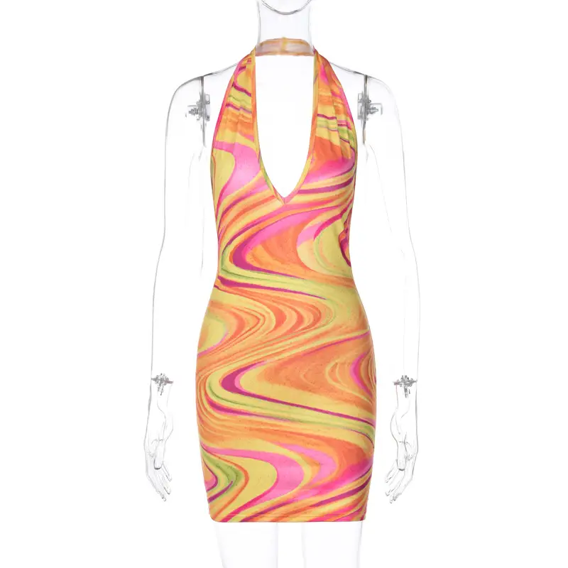 Women's Fashion Slim-fit Bag Buttock Dress