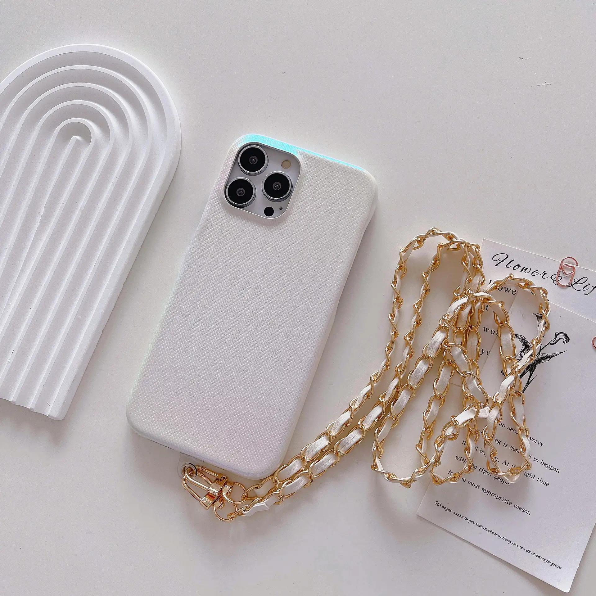 Mobile Phone Case Cross Body Small Fragrance Chain
